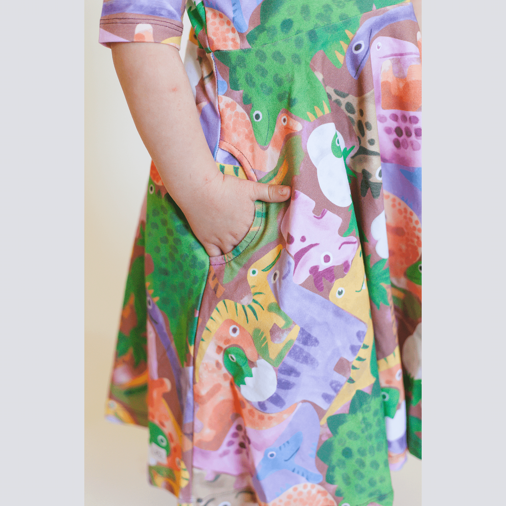 Anise & Ava's exclusive gender neutral artwork designed and made for all siblings boys & girls. Our best selling dress has deep pockets to hold all the treasures along the way. 