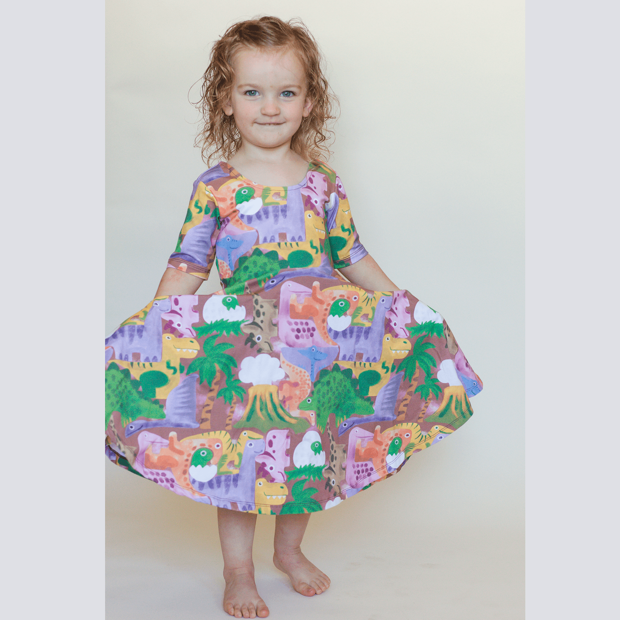 Anise & Ava's exclusive gender neutral artwork designed and made for all siblings boys & girls. Our best selling dress has deep pockets to hold all the treasures along the way. 