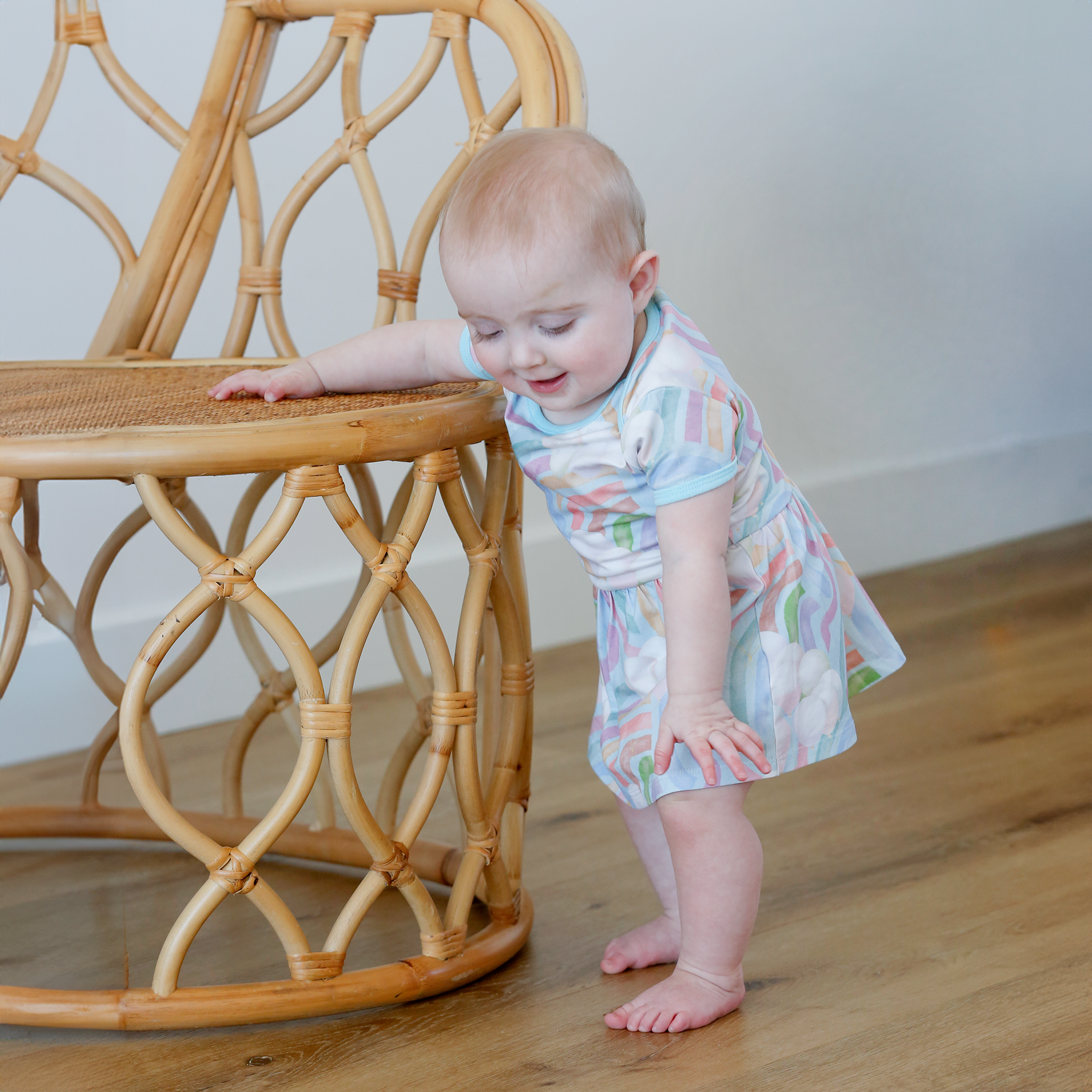 Anise & Ava's best selling baby dress, designed and made with hand drawn exclusive art to match siblings' styles. 