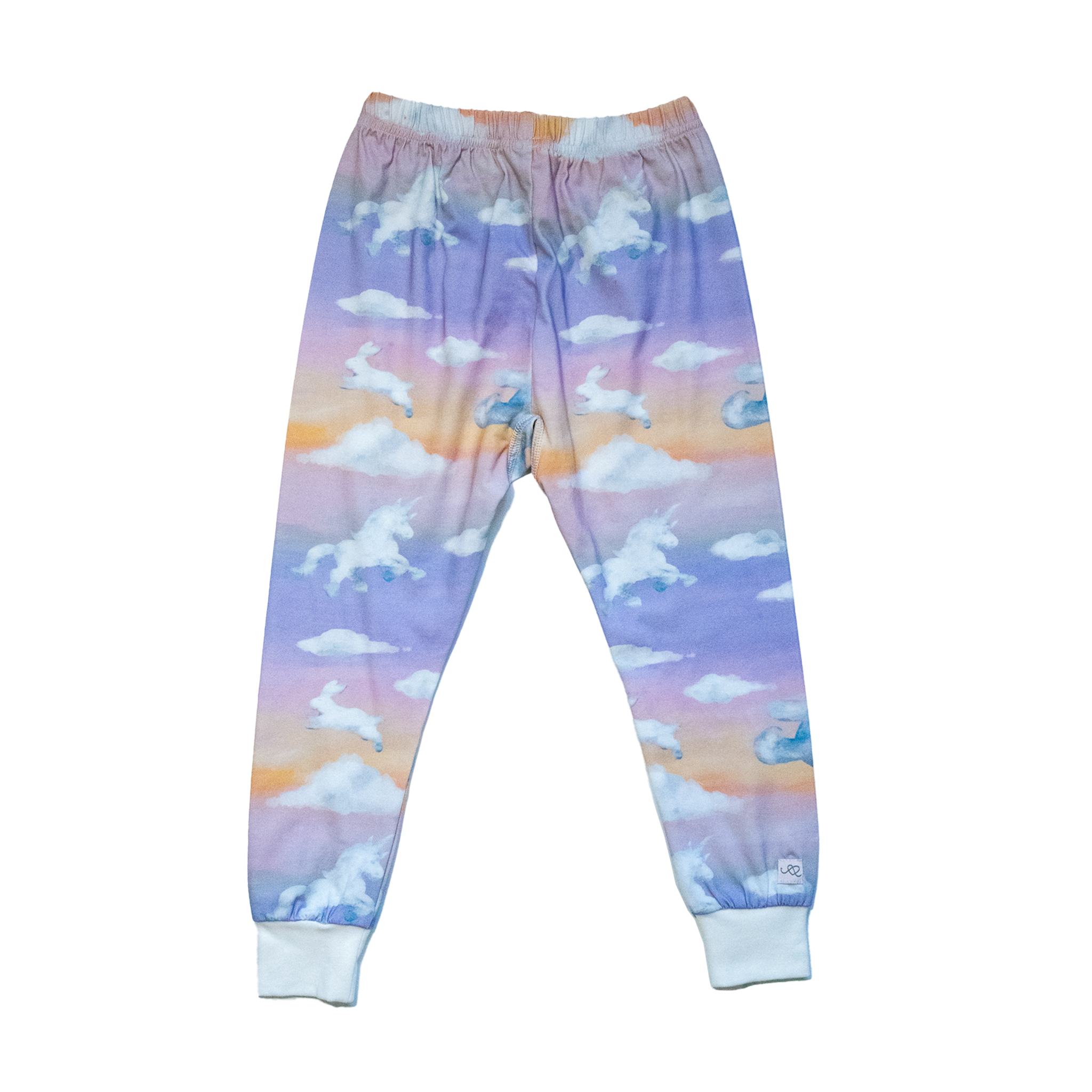 Anise & Ava Dreamy Ombre pajamas set, designed and made with exclusive hand drawn artwork, made to match with baby siblings' styles as well as other kids' styles. 