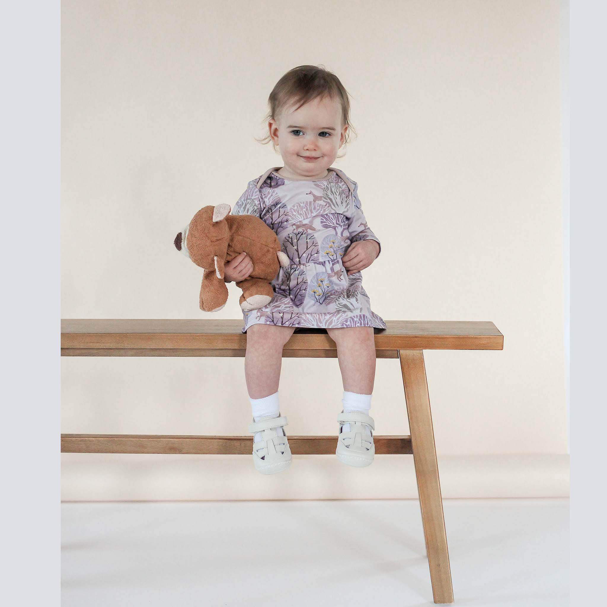 Isabelle baby onesie dress | Mystic Park – anise & ava