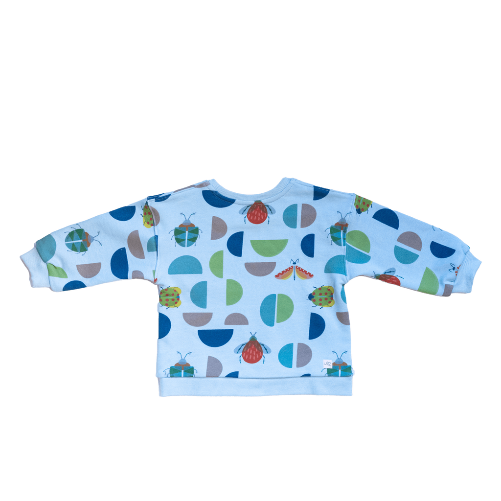 Anise & Ava's Cotton Terry sweatshirt designed and made in our hand drawn exclusive print that's gender neutral and loved by many kids and siblings for both boys and girls. The sweatshirt also comes with a pocket to put all the found treasures. 