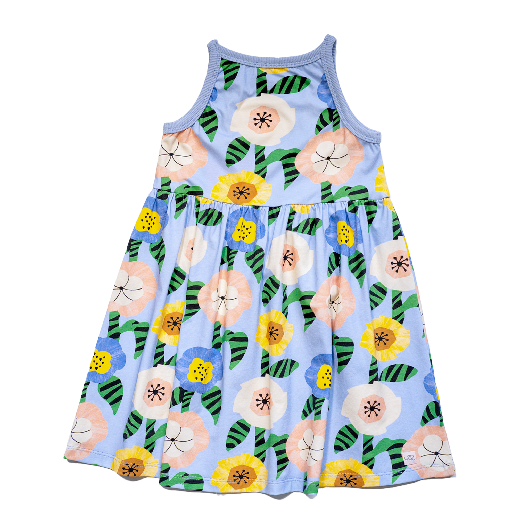 Anise & Ava's brand new summer dress, designed and made in an exclusive hand drawn art, specializing artistic florals matching babies and kids siblings' styles. 