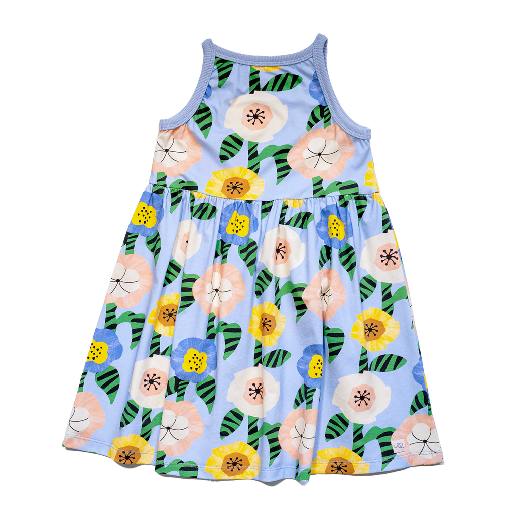 Anise & Ava's brand new summer dress, designed and made in an exclusive hand drawn art, specializing artistic florals matching babies and kids siblings' styles. 