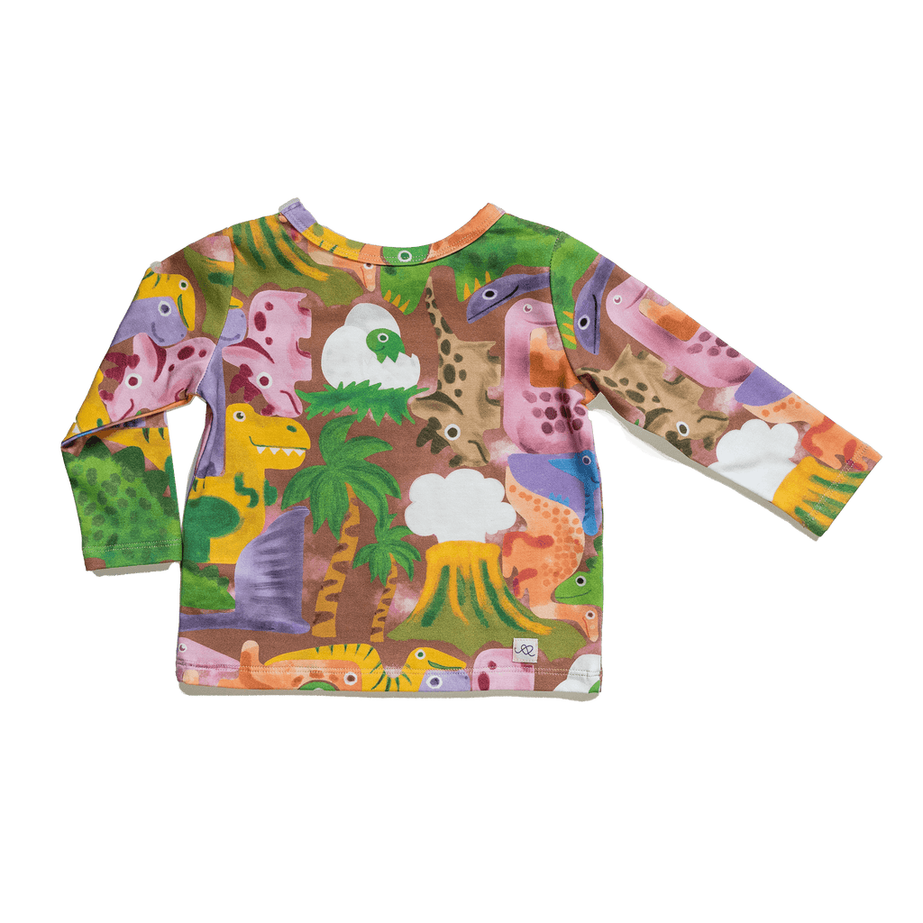 Anise & Ava's exclusive hand drawn print, eco friendly printed on out softest cotton. All prints are designed and made in house, made into core items for both girls and boys of infants to small kids to match. 