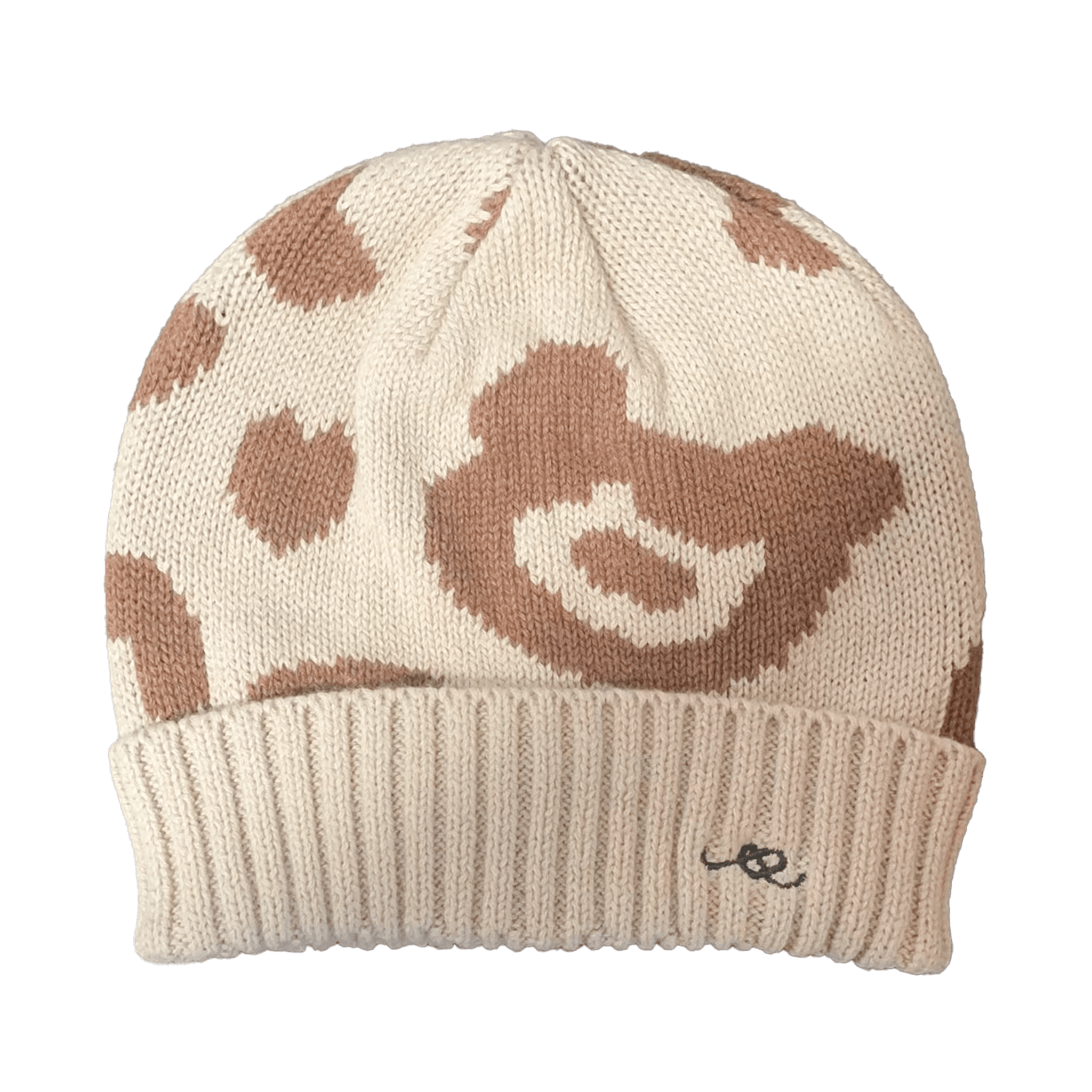 Anise & Ava's cotton cashmere jacquard beanie with motifs pulled out from our own exclusive hand drawn artwork. Made for both babies & kids, boys and girls. Perfect for Fall & Spring with easy care. 