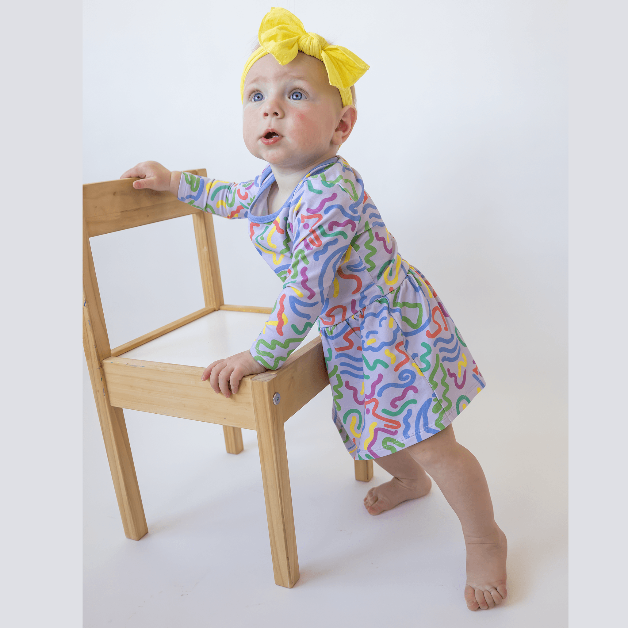 Anise & Ava exclusive hand drawn art of genderless prints designed and made in house to match siblings of infants to kids, boys and girls. 