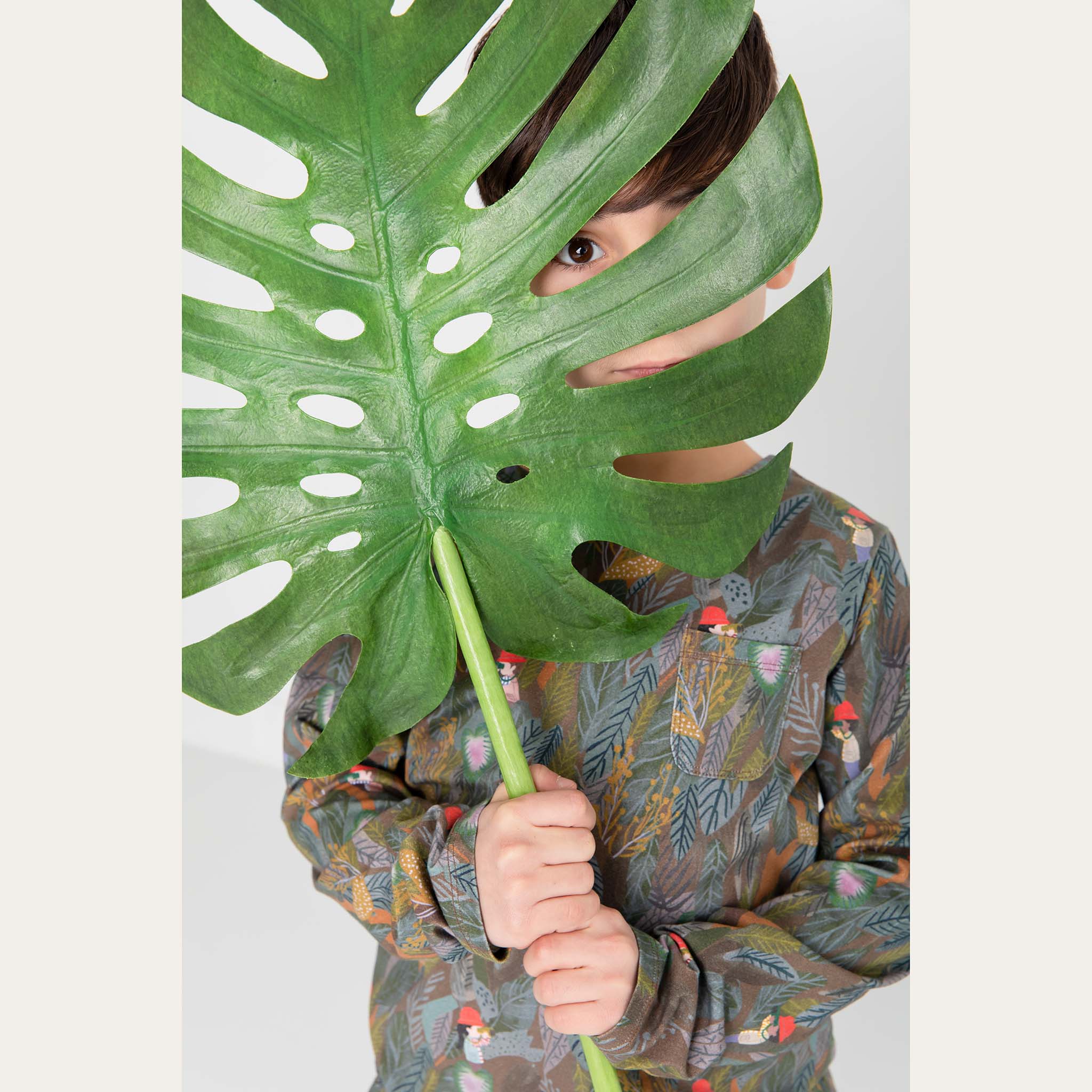 Anise & Ava gender fluid printed outdoor adventurers eco friendly long sleeves printed tee with pocket. Made with love and original hand drawn art to inspire and to twin with siblings. 