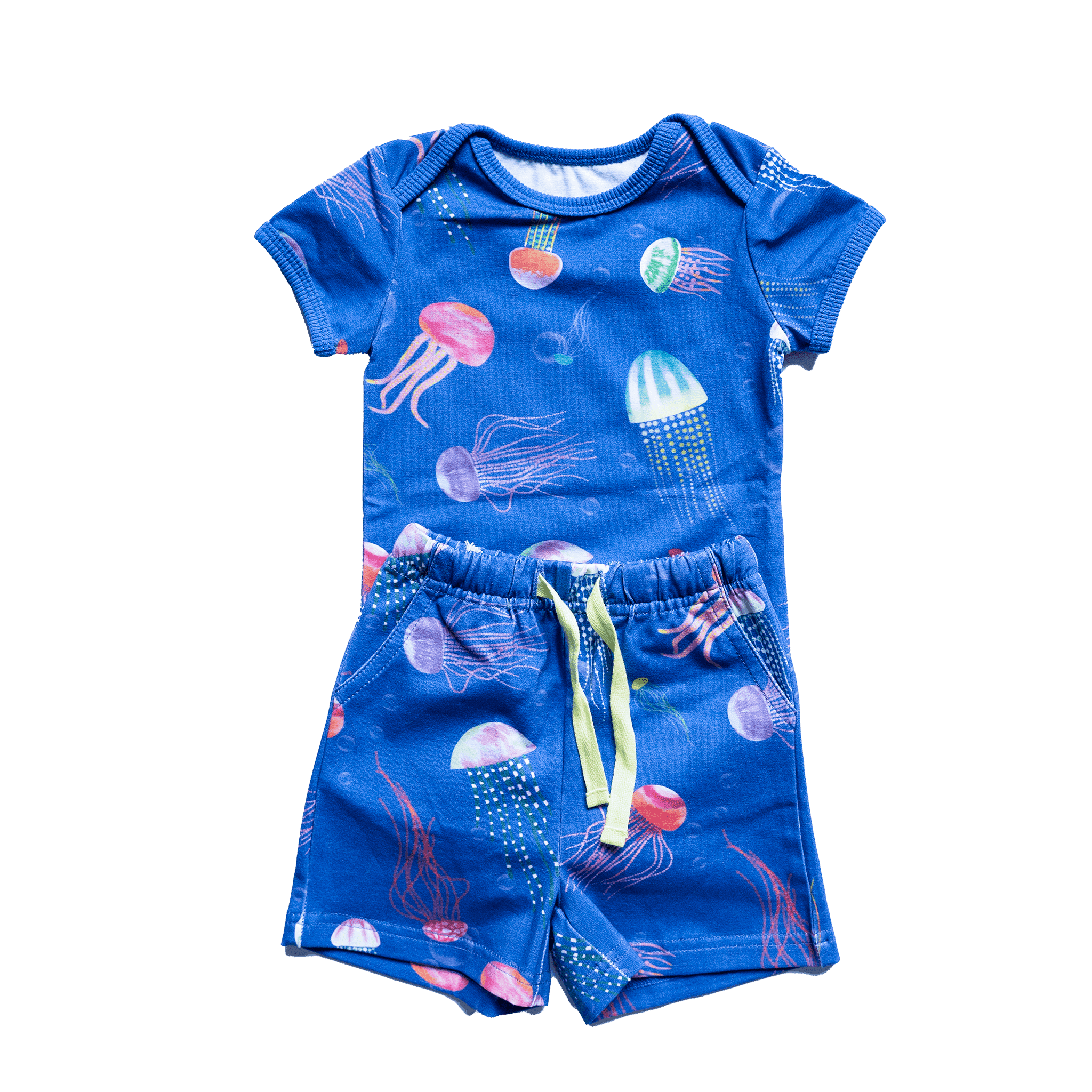 Anise & Ava gender neutral colorful hand drawn art eco friendly printed onto our luxury cotton for your babies. Made to match with siblings of all gender and ages. 