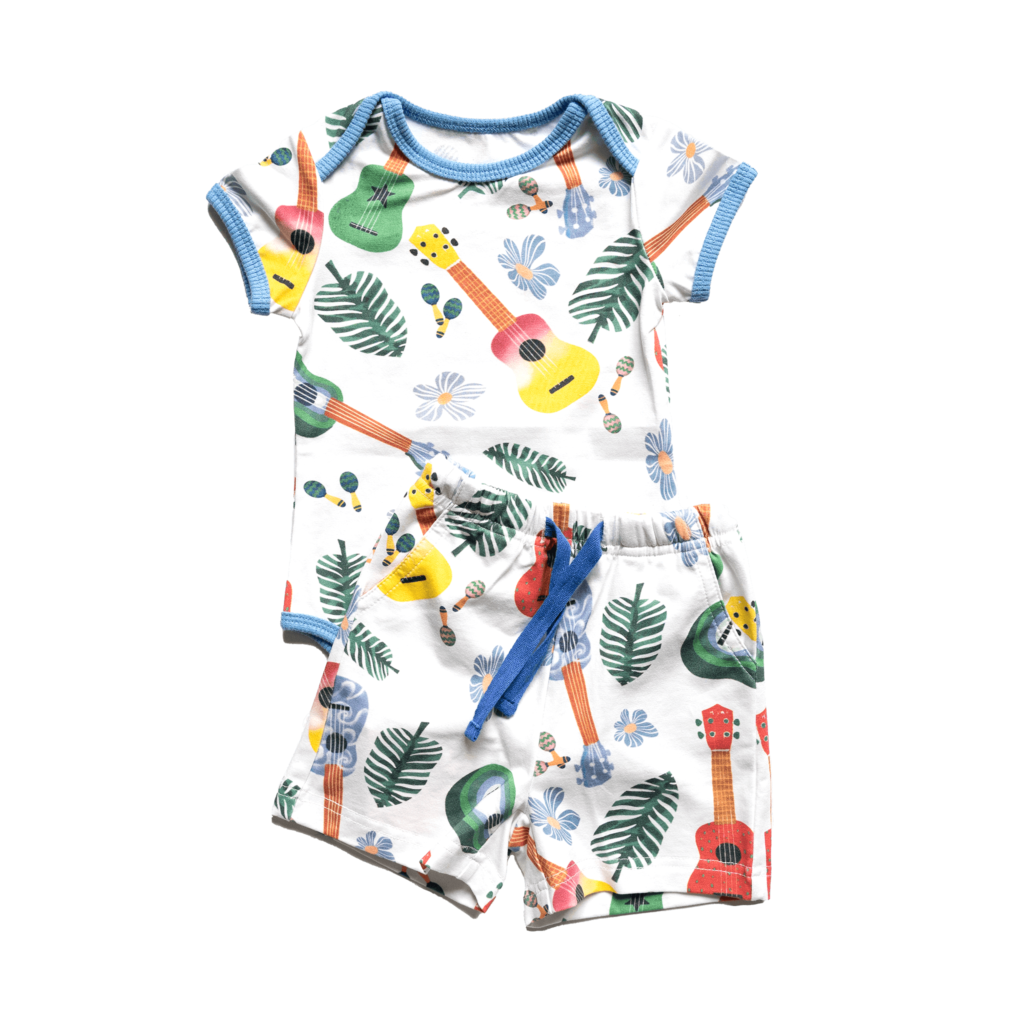 Anise & Ava gender neutral colorful hand drawn art eco friendly printed onto our luxury cotton for your babies. Made to match with siblings of all gender and ages. 